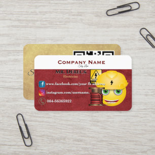 Electrician Business Card