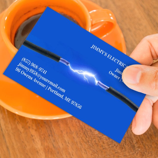 Electrician Business Card (Creator Uploaded)