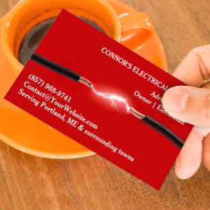 Electrician Business Card
