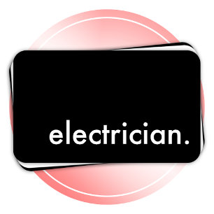 electrician. business card