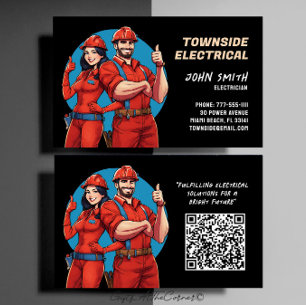Electrician Business Card