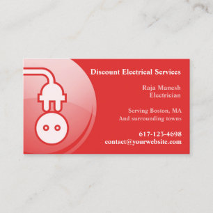 Electrician Business Card