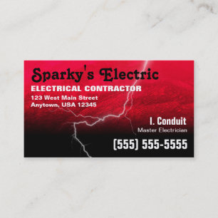 Electrician Business Card