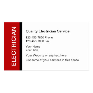 213+ Electrical Contractor Business Cards and Electrical Contractor ...