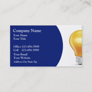 Electrician Business Cards