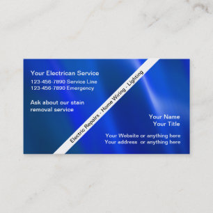 Electrician Business Cards