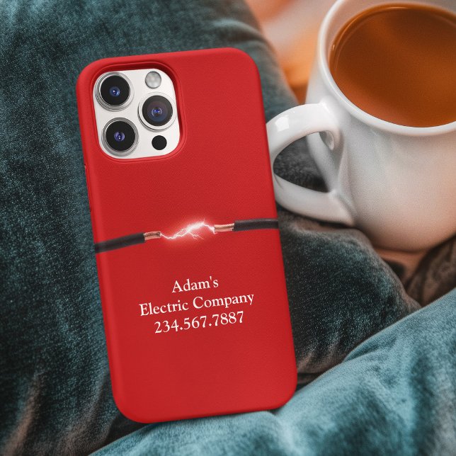 Electrician Business Phone Case Template (Creator Uploaded)