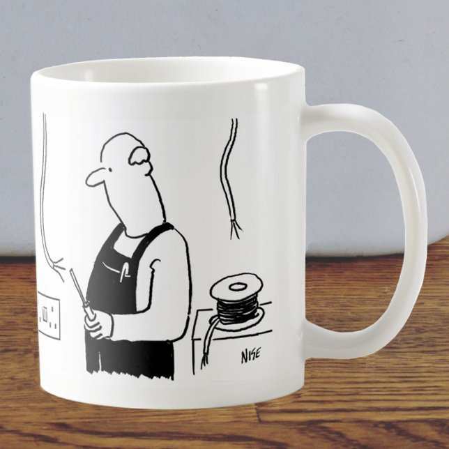 Electrician Cartoon Mug (Creator Uploaded)