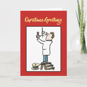 Electrician Christmas Card