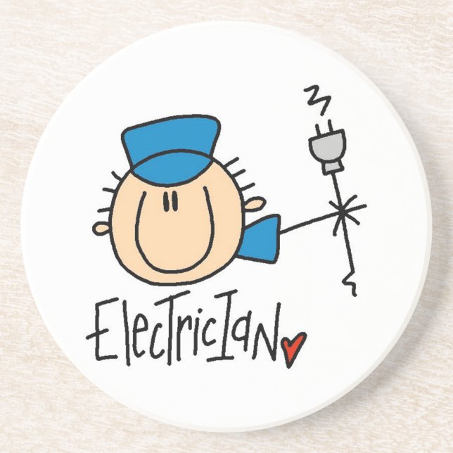 Electrician Coaster (Front)