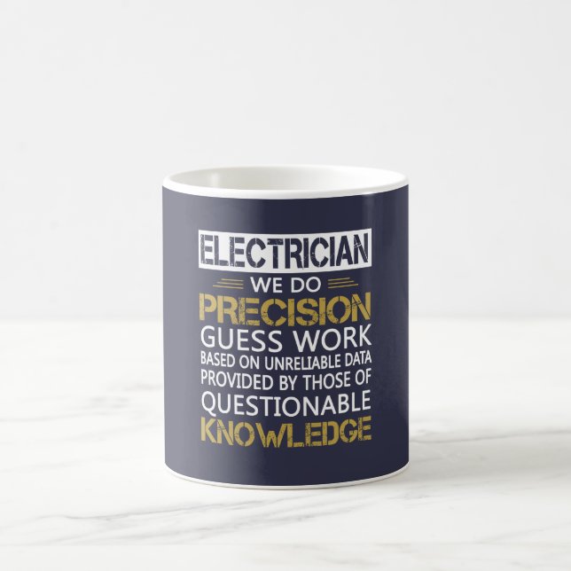 ELECTRICIAN COFFEE MUG (Center)