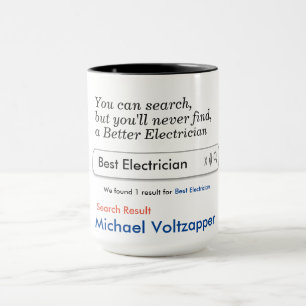 Electrician Custom Personalised Mug