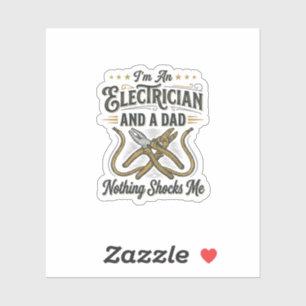 Electrician Dad Nothing Shocks Me Vintage Shirt De