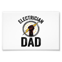 Electrician Dad Vintage Engraving Vector Shirt Des