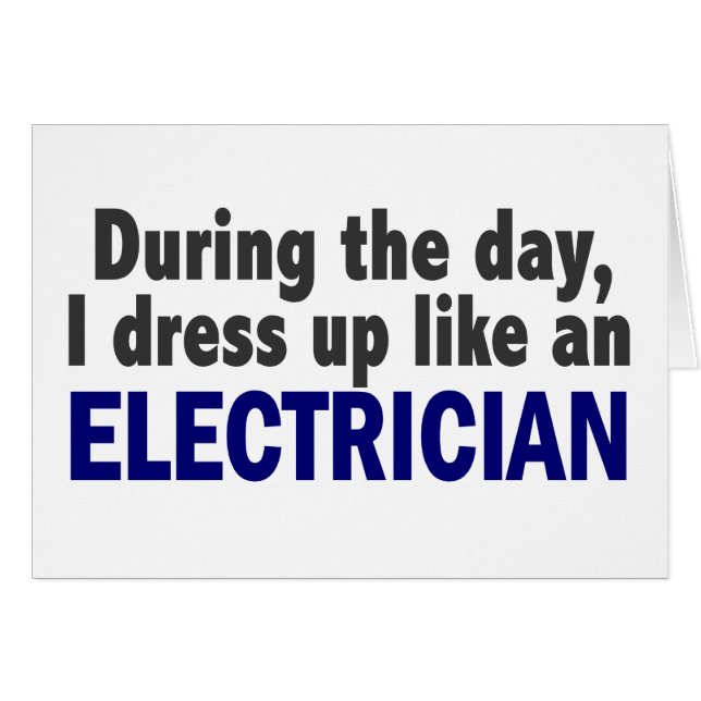 Electrician During The Day (Front Horizontal)