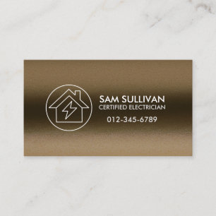 Electrician Electrical Contractor Business Card