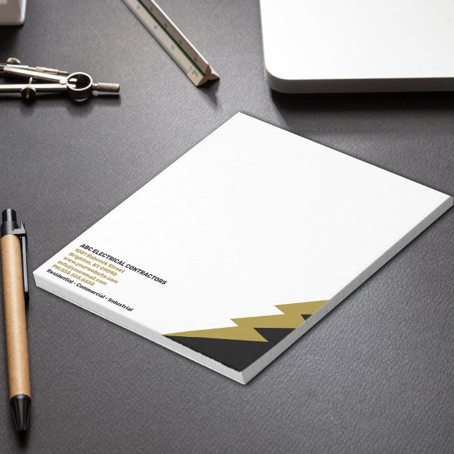 Electrician | Electrical Contractor Notepad (Creator Uploaded)