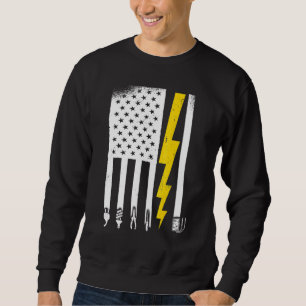 Electrician Electrical Lineman Engineer _7 Sweatshirt