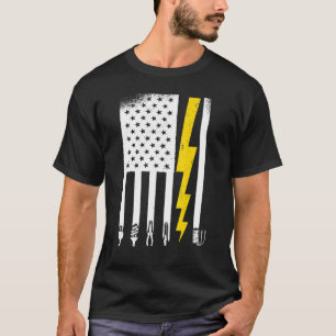 Electrician Electrical Lineman Engineer _7 T-Shirt