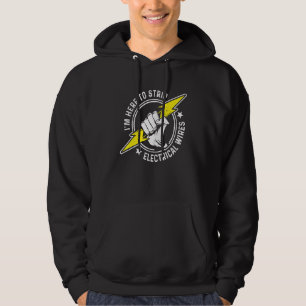 Electrician Electrical Lineman Engineer _8 Hoodie