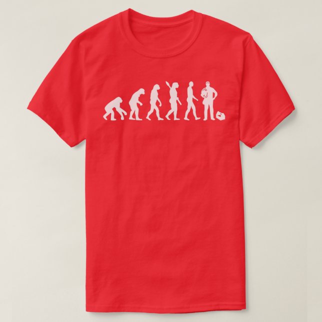 Electrician evolution  (3)  T-Shirt (Design Front)