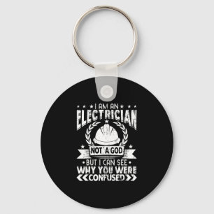 Electrician Funny Gift Idea for Electrical Enginee Key Ring