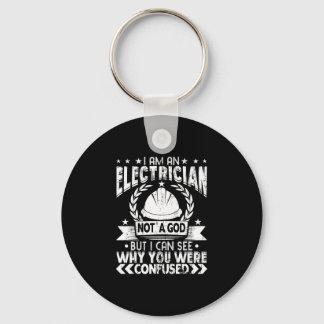 Electrician Funny Gift Idea for Electrical Enginee Key Ring