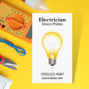 Electrician Handyman Business Card