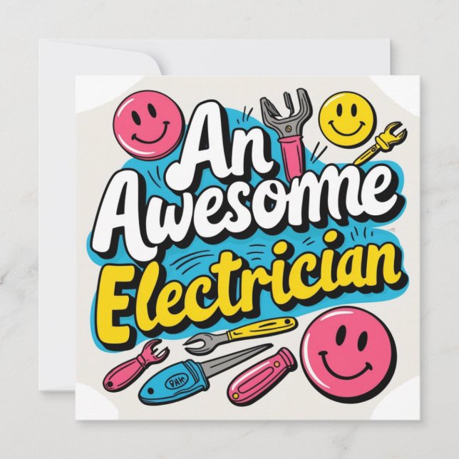 Electrician in the making. Gifts (Front)