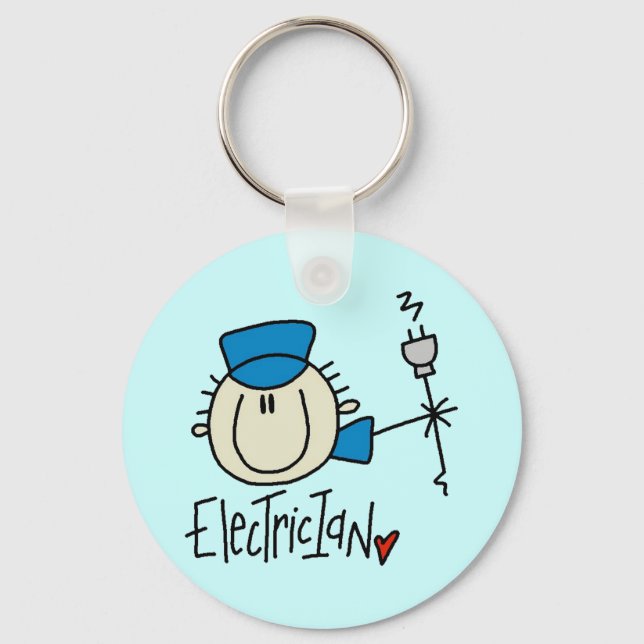 Electrician Key Ring (Front)