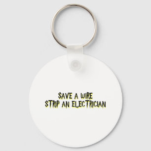 Electrician Key Ring