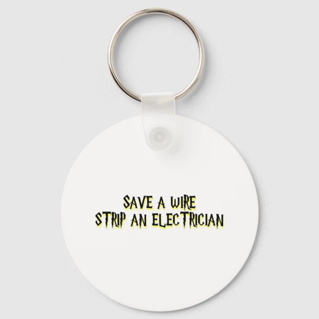 Electrician Key Ring (Front)