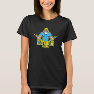 Electrician Legend Ironic Saying Circuits T-Shirt