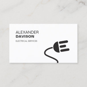 ELECTRICIAN LOGO MODERN BUSINESS CARD II