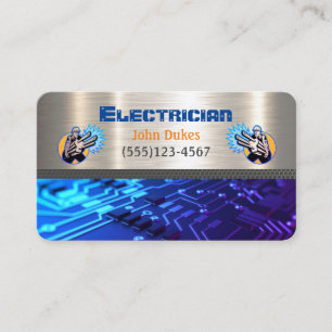 Electrician Metal Handyman Business card