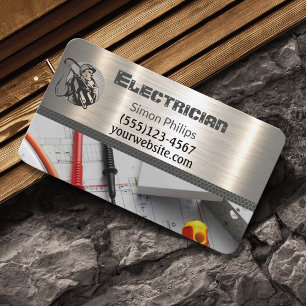 Electrician Metal Handyman Business card