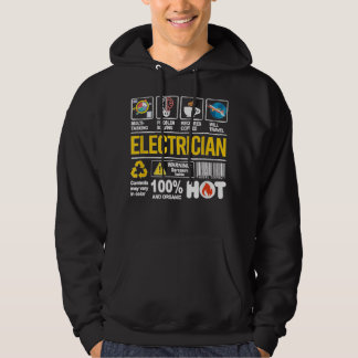 Electrician Multitasking Sarcasm Job Pride Proud E Hoodie