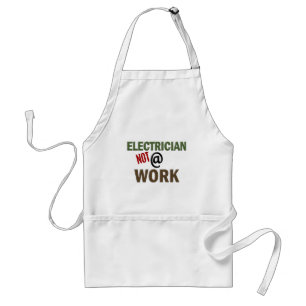 Electrician NOT At Work Standard Apron