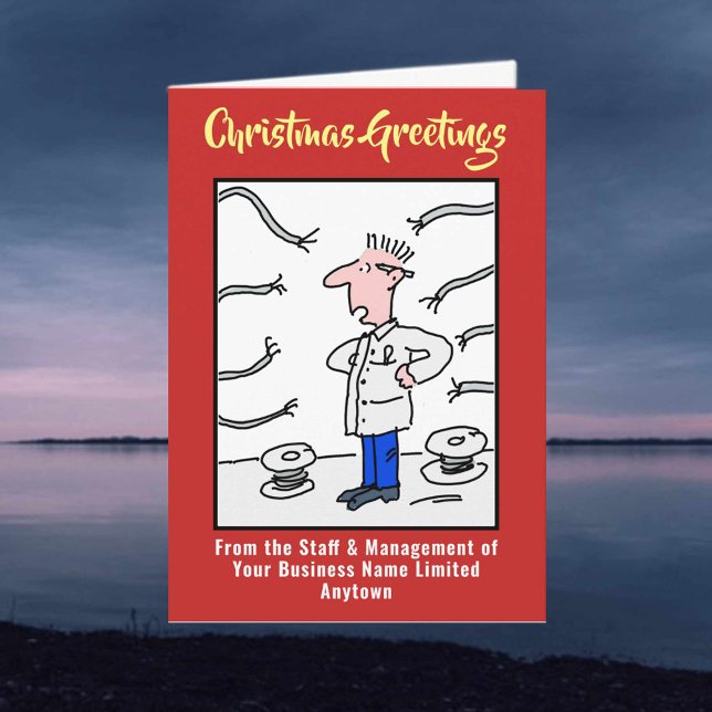 Electrician or Electrical Company Christmas Card (Creator Uploaded)