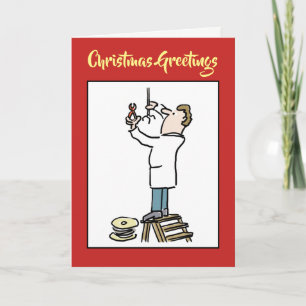 Electrician or Electrical Company Christmas Card