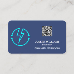 Electrician Personalised QR Business Card