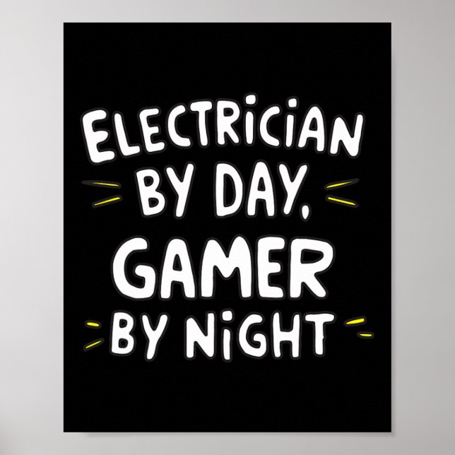 Electrician  poster (Front)