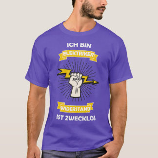 Electrician resistance futile T-Shirt