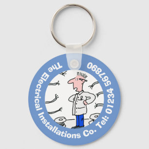 Electrician Rewiring & Electrical Repairs Key Ring
