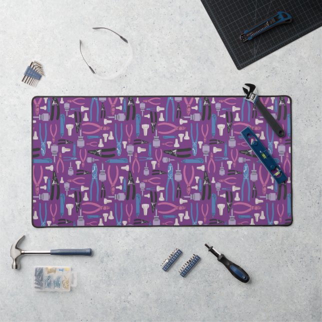 Electrician’s Tools, Journeyman  Desk Mat (Workstation)