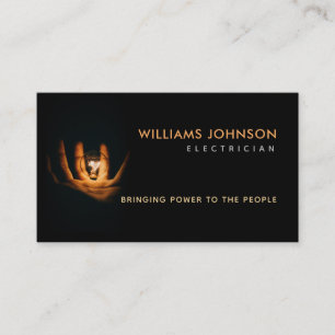 Electrician Slogans Business Cards