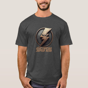 Electrician Super Hero T-Shirt