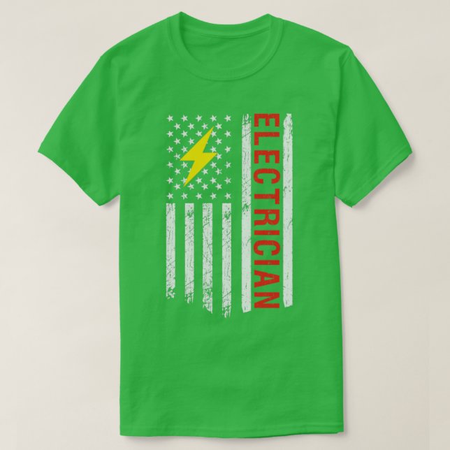 Electrician T-Shirt (Design Front)
