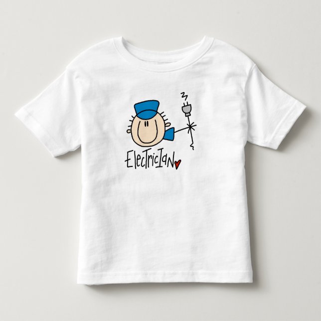 Electrician Toddler T-Shirt (Front)