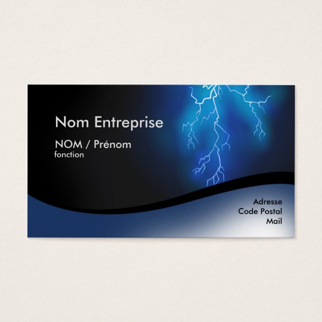 Electrician Tour Card (Front)